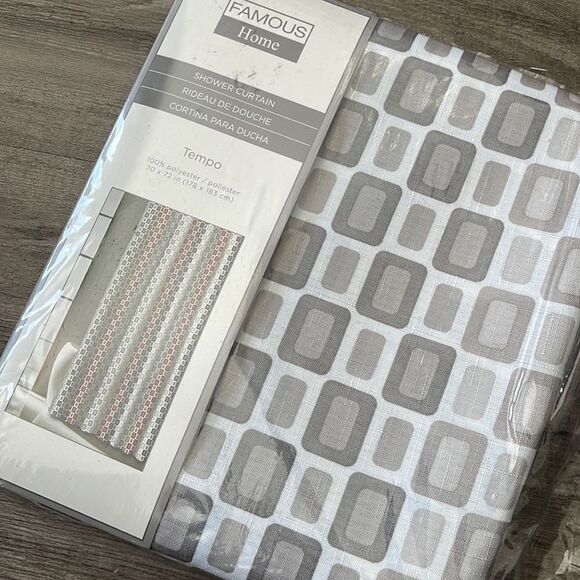 Famous Home Tempo Shower Curtain - Picture 2 of 3